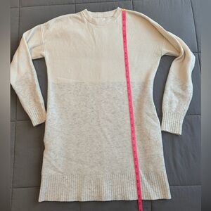 Lululemon Restful Intention Sweater in Angel Wing / Heathered Light Ivory